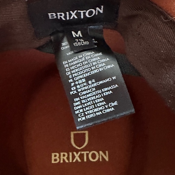 NWT Brixton Messer fedora - Picture 6 of 16
